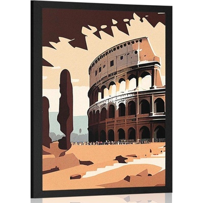 Plakát Koloseum v Římě - 60x90 no frame