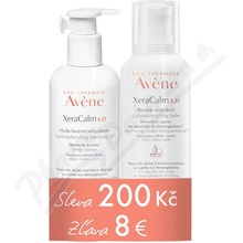 Avene Xeracalm A.D Baume Relipidant balzam 400 ml + vyživujúci umývací olej 400 ml darčeková sada