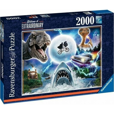 RAVENSBURGER Kultovní filmy Universal Amblin 2000 dílků