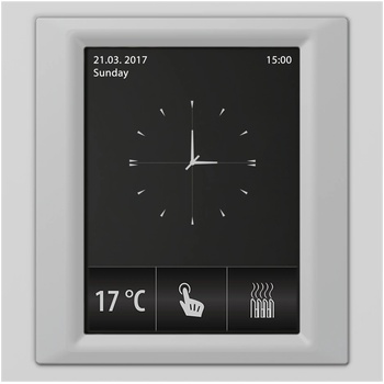 ELKO EP RF Touch-W Сензорно устройство за управление Алуминий Алуминий-Металик Бял (RFTW-AAL-BAL-CWH)