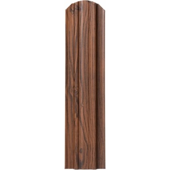 Covernit Plechová plotová doska "plotovka" Forte orech 80 x 11,8 x 1,8 cm