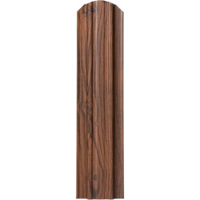 Covernit Plechová plotová doska "plotovka" Forte orech 80 x 11,8 x 1,8 cm