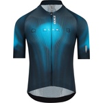 Q36.5 Мъжка фланелка с къс ръкав за колоездене Q36.5 Gregarius Clima Q Lab Jersey Cycling jersey - Nautica Blue (056-3876-0312)