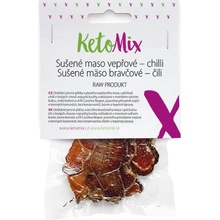 KetoMix Sušené mäso bravčové chilli 25 g