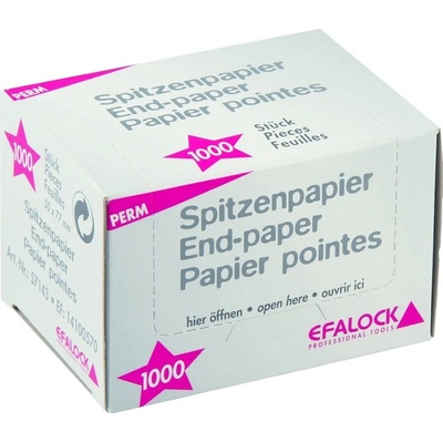 Efalock papírky na trvalou 1000 ks