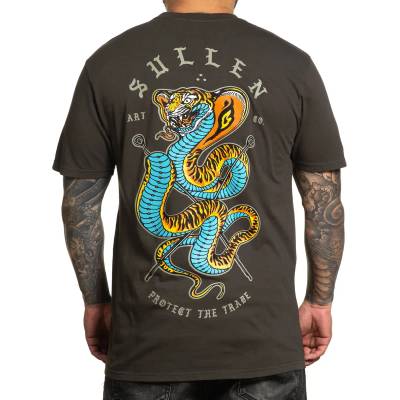 SULLEN мъжка тениска sullen - premium - bangal cobra - ЧЕРЕН МАСЛИНА - scm4369_blov