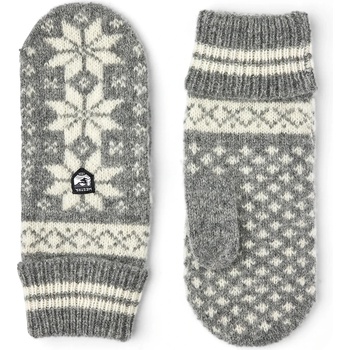 Hestra Детски ръкавици Hestra Kid's Nordic Junior Mitt Gloves - Grey / Offwhite - размер 6 (EU) (202-4999-0114)
