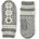 Hestra Детски ръкавици Hestra Kid's Nordic Junior Mitt Gloves - Grey / Offwhite - размер 6 (EU) (202-4999-0114)