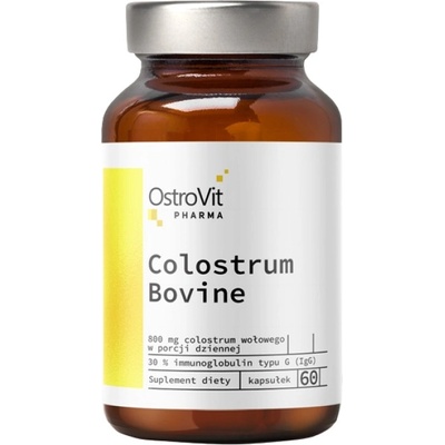 OstroVit Colostrum Bovine 400 mg | 30% Immunoglobulin G [60 капсули]