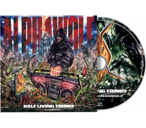 ALPHA WOLF - HALF LIVING THINGS CD