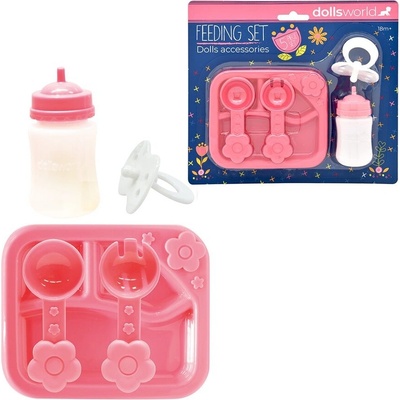 Dolls World Set doplňků pro panenky krmení a péče