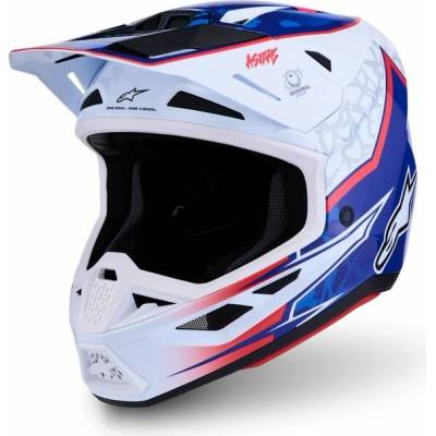 Alpinestars Supertech M7 Blaster Biela/Modrá/Červená 2027