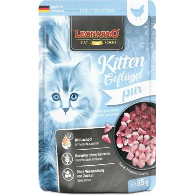Leonardo Kitten drůbeží 85 g
