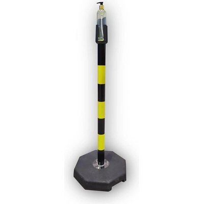 Expoint doz50zrec stojan na dezinfekciu žlto-čierny