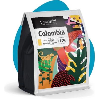 Penerini Colombia César Diaz Incorporate 100% arabika zrnková 0,5 kg