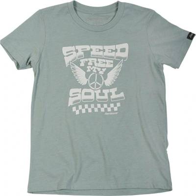 Fasthouse Youth Sunshine Tee Heather Blue