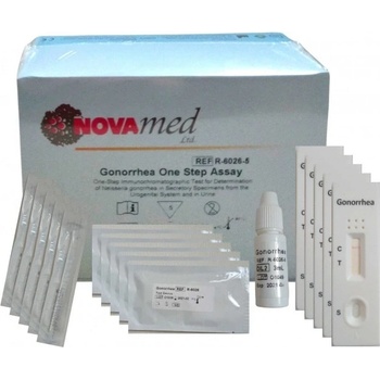 Novamed Gonorrhea test domácí test na kapavku 5 ks
