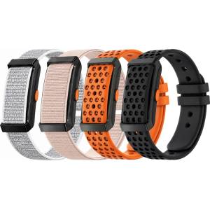 Xmart гривна Xmart Screenless, 46 мм, черен и каишки в 4 цвята, DW31765 (DW31765)