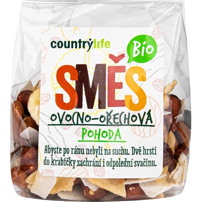 Country Life Směs ovocno-ořechová Pohoda Bio 150 g
