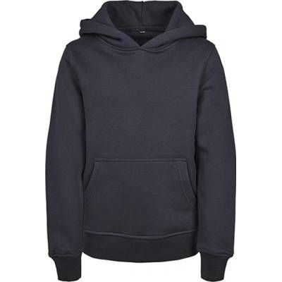 Build Your Brand Detská mikina s kapucňou BY117 Navy