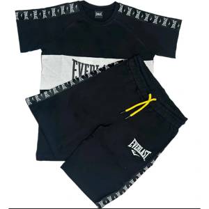 Everlast Short sleeve set - White / Black (Black)