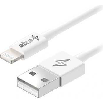 AlzaPower APW-CBMFI18911W Core USB-A to Lightning MFi (C189), 1m, bílý
