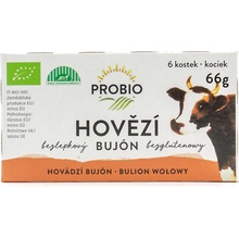 Probio Bujón hovädzí - kocky BIO 6 x 11 g