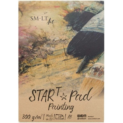 SM.LT Papír na akryl Blok Smlt Star Pad Painting A4, 300g, 20 listů