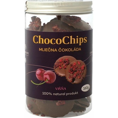 DP Chocolate ChocoChips mliečna višňa 160 g