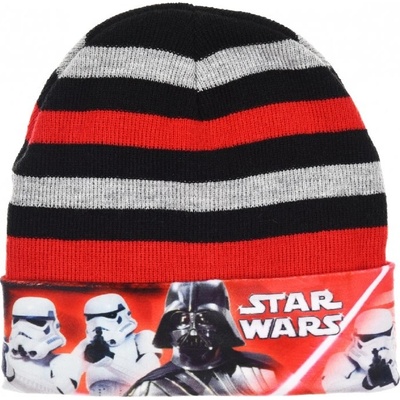 chlapecká zimní čepice Star Wars PH4176 černá/šedá