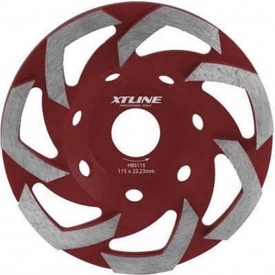 XTline Kotúč diamantový brúsny jednoradý 125 mm HBS125