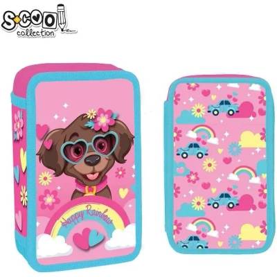 S-Cool Несесер с 2 ципа scool little puppy, 29 части
