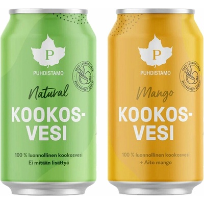 Puhdistamo Kookos-Vesi 2 x 310 ml