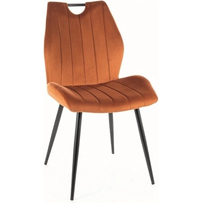 Signal Arco Velvet černá / skořicová 4215