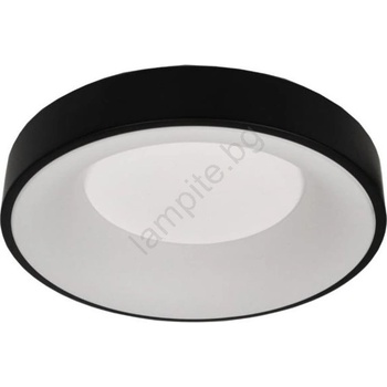 BOWI Led таванен плафон drax led/32w/230v 4000k Ø 38 см черен (bw0399)