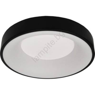 BOWI Led таванен плафон drax led/32w/230v 4000k Ø 38 см черен (bw0399)