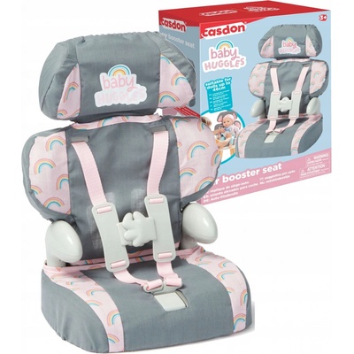 Casdon Autosedačka pro panenku Baby Huggles šedá