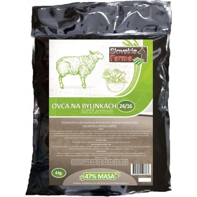 Slovakia Farma Ovca na bylinkách Adult All Breed 24/16 hypoalergenní 4 kg