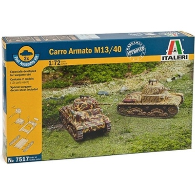 Italeri Fast Assembly tanky 7517 Carro Armato M13 40 1:72