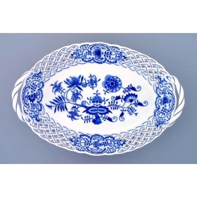 Cibulák Dubí Košík prolamovaný cibulový porcelán 10150 28 cm