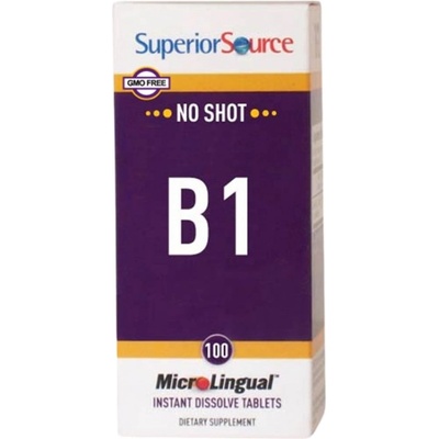 SuperiorSource Vitamin B-1 100 mg [100 Подезични таблетки ]