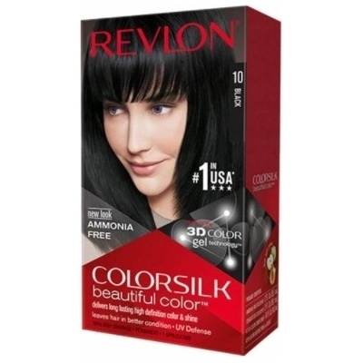 Revlon ColorSilk Beautiful Color 10 Černá