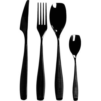 Image 1 of Herdmar Прибори за хранене bilbao- 24 части - черно pvd покритие (230-3024-0517-200-0001)