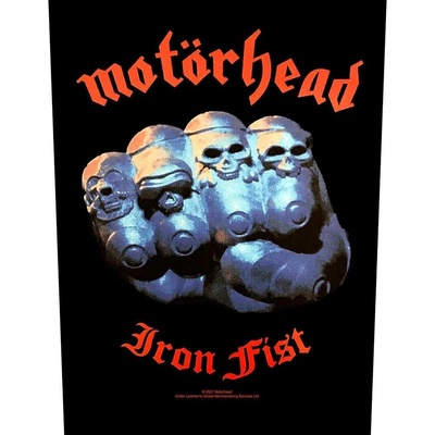 Nažehlovačka Motörhead - Iron Fist 2017