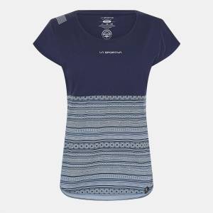 La Sportiva Тениска La Sportiva Women's Sport Lidra Short-Sleeve Performance T-Shirt - Blue