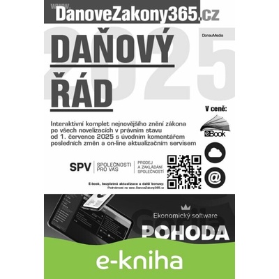 Daňový řád 2025 - DonauMedia