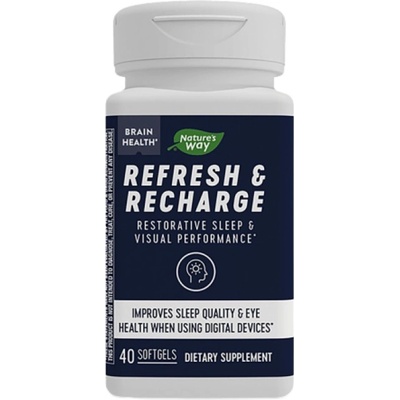 Nature's Way Refresh & Recharge [40 Гел капсули]