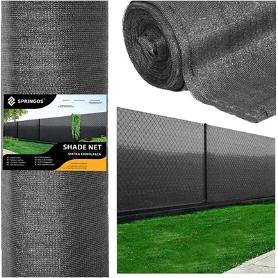 Stínicí síť - 90% stínění - 1,2x25m - 140g/m2 - světlý antracit