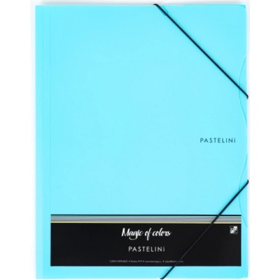 KARTON P+P Zložka Pastelini s gumou A4 modrá