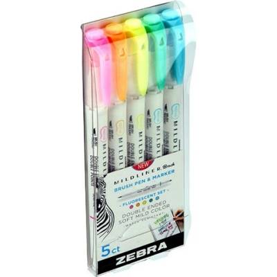 Zebra Mildliner Fluorescent 5 ks 79105